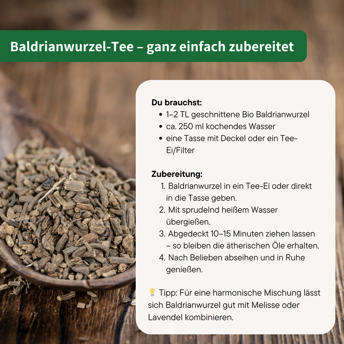 Bio Baldrianwurzel Tee